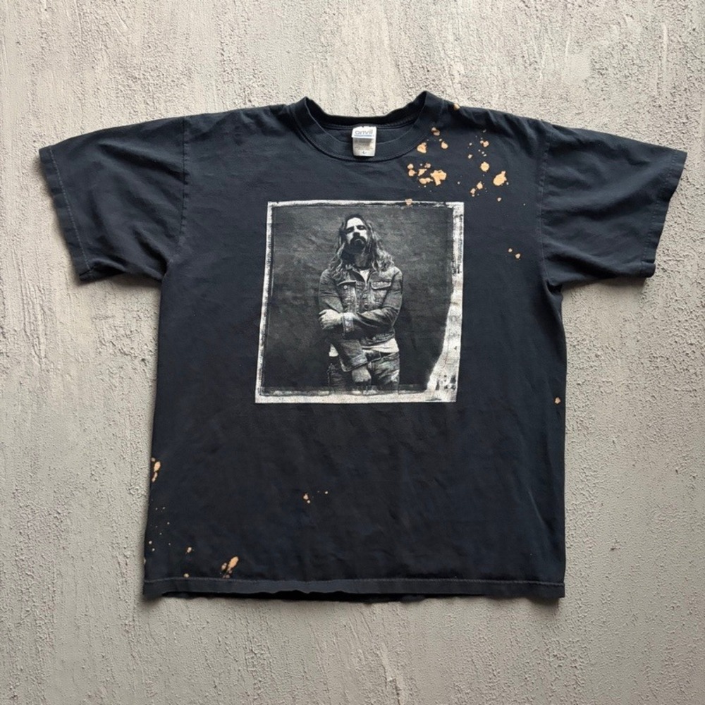 Vintage Rob Zombie Shirt Large Black 2000s Educated Horses Tour Bleach